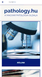 Mobile Screenshot of pathology.hu